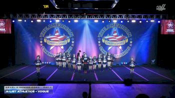 A-List Athletics - Vogue [2026 L4 Senior Coed Day 1] 2026 The American Legacy Springfield Nationals