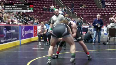 215 lbs First Round - Connor Smalley, Notre Dame - GP vs Nicholas Farabaugh, Strath Haven