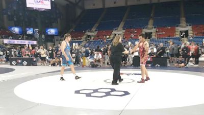 190 lbs Cons. Sub-rd Of 32 - Hudson Krogh, Nebraska vs Mason Savidan, California