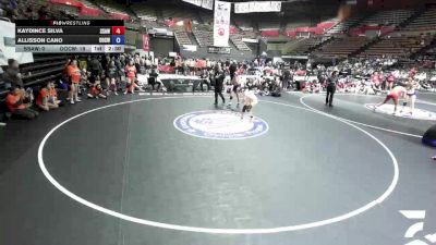 120 lbs Kaydince Silva, SAWA - Sacramento Area Wrestling Association vs Allisson Cano, OCWA - Orange County Wrestling Association
