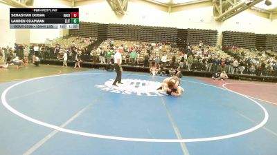 154-H lbs Round Of 16 - Sebastian Dobak, Bacon Barbell Club vs Landen Chapman, Elite NJ