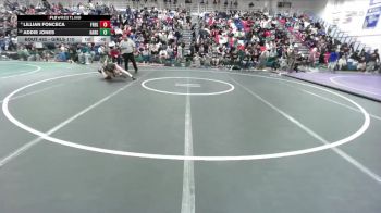 Girls 110 lbs Cons. Round 2 - Addie Jones, Harbor Girls vs Lillian Fonceca, Fremont (Sunnyvale)&nbsp;Girls