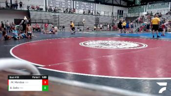 171-184 lbs Cons. Round 2 - Michael Mondus, Unattached vs Billy Gallo, SJO Youth Wrestling Club