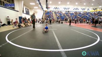 40 lbs Consi Of 8 #2 - Colt Keys, Tahlequah Wrestling Club vs Tallon Mazutis, Tiger Trained Wrestling