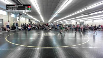 136 lbs Round Of 16 - Hunter Parker, Elmira vs Nolan Lopez, Mount Pocono