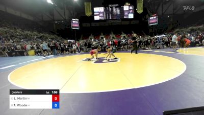 106 lbs Quarters - Layne Martin, MI vs Analu Woode, HI