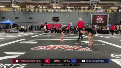 Rosie Chrysanthou vs Francesca Veliz Trece 2025 ADCC Montreal Open