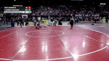 106 lbs Champ. Round 2 - Garrett Bracken, Riverton vs Tate Lawrence, Redmond