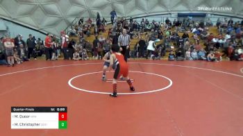 85 lbs Quarterfinal - Malaya Quear, New Castle vs Maxwell Christopher, Central Valley