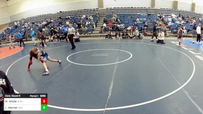 12U Boys - 82 lbs Cons. Round 6 - Levi Werner, Askren Wrestling Academy vs Mincere White, Springs Elite Wrestling Club