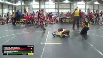 56 lbs Round 2 (6 Team) - Rocklin Sumner, Missouri Gold vs Michael Fangerow, Stallers Elite