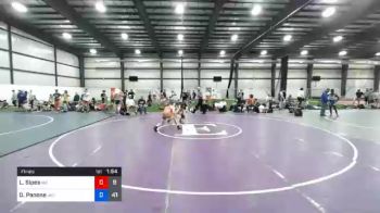 63 kg Final - Luke Sipes, M2 Blue vs David Panone, JK Squad