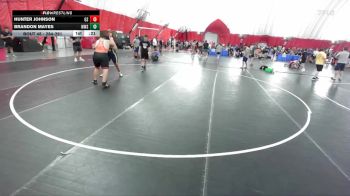 284-291 lbs Round 3 - Brandon Mayes, Wheaton Warrenville South vs Hunter Johnson, Glenbrook South