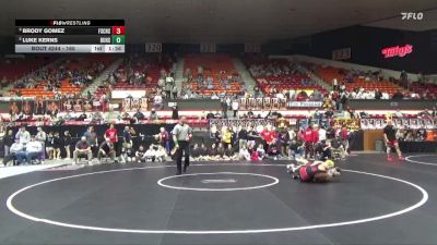 165 lbs Semifinal - Brody Gomez, Fort Scott Hs vs Luke Kerns, Buhler Hs