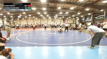112 lbs Rr Rnd 3 - Slade Horwat, TDWC Maniacs Orange - MS vs Gabriel Schuchert, Silo - MS