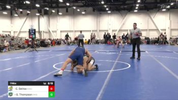 174 lbs Quarters - Cade DeVos, South Dakota State vs Garrett Thompson, Ohio