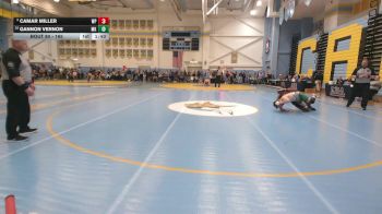 165 lbs Champ. Round 1 - Gannon Vernon, McKean H S vs Camar Miller, William Penn H.S.