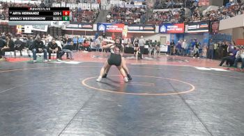 G - 135 lbs Cons. Round 3 - Annaci Westenskow, Gallatin (Bozeman) (Girls) vs Arya Hernandz, Lockwood (Girls)