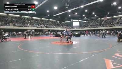 105 lbs Round Of 16 - Barron Daley, Canisteo vs Luca Cotellese, Harrison Township