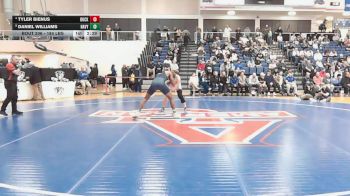 184 lbs 5th Place - Tyler Bienus, Bucknell vs Daniel Williams, Navy