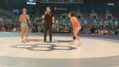 110 lbs Cons. Rd Of 32 - Arianna Alvarado, CO vs Larisza Gomez-Guevara, IL
