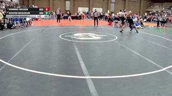 157 lbs Cons. Round 6 - Dominic Wilson, Rockwall vs Kolton Mcelwain, Goddard