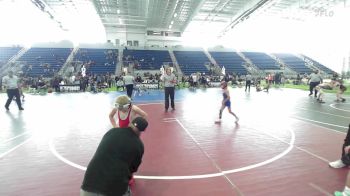 61 lbs Consolation - Johnathan Bandy, San Clemente vs Jared Ortega, TUF CA Wrestling Academy