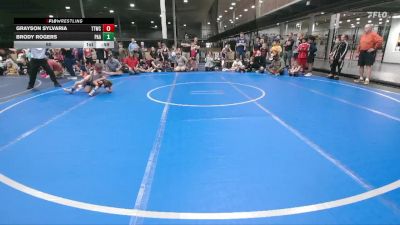 60 lbs Round 1 - Brody Rogers, PA Alliance vs Grayson Sylvaria, Team Tugman WC