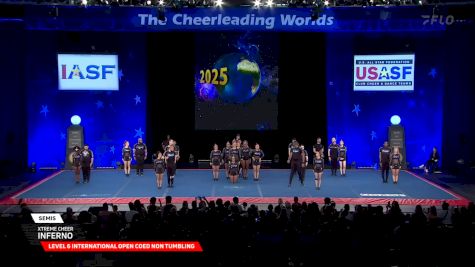 Xtreme Cheer - Inferno [2025 L6 International Open Coed Non Tumbling Semis] 2025 The Cheerleading Worlds