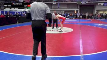 7A 175 lbs Semifinal - Brady Campbell, Opelika Hs vs Trip Cole, Hewitt-Trussville
