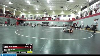 157 lbs Champ. Round 3 - Drew Wiechers, Ashland vs Jake Nicolosi, Mount Olive