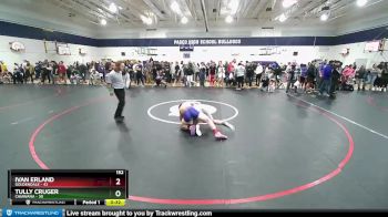 152 lbs Cons. Round 3 - Tully Cruger, Chiawana vs Ivan Erland, Goldendale