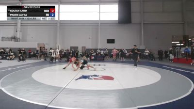 120 lbs Quarters - Kolten Land, Maurer Coughlin vs Paden Alyea, Impact Wrestling Academy