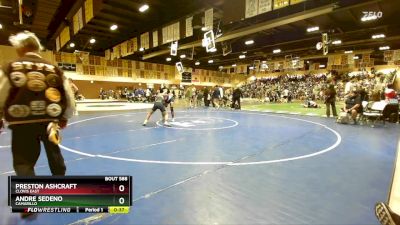 150 lbs Cons. Round 2 - Preston Ashcraft, Clovis East vs Andre Sedeno, Camarillo