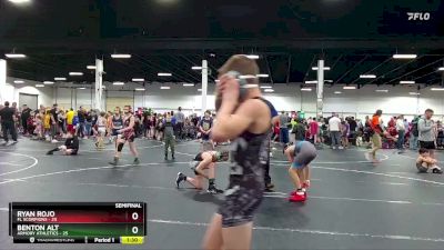 92 lbs Semis (4 Team) - Ryan Rojo, FL Scorpions vs Benton Alt, Armory Athletics