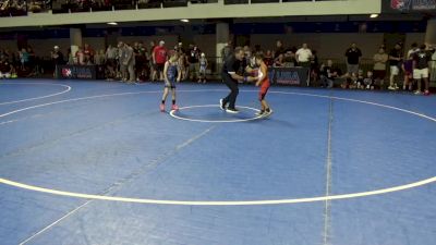 49 lbs Champ. Round 2 - Andrew Kelly, Black Flag Wrestling Academy, Inc vs Kyan Keys, Millard South Wrestling Club