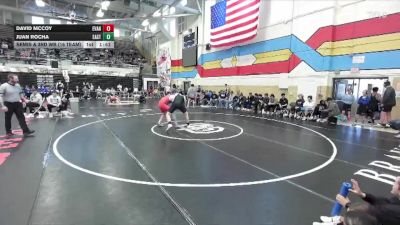 215 lbs Semis & 3rd Wb (16 Team) - Juan Rocha, Cheyenne East vs David McCoy, Evanston