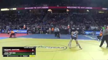 I-118 lbs Champ. Round 2 - Michael Santore, Shaker vs John Tietjen, Sachem East