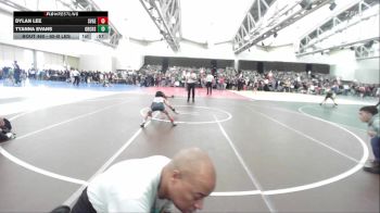 60-B lbs Consi Of 16 #2 - Dylan Lee, Savage Wrestling vs Tyanna Evans, Orchard South WC