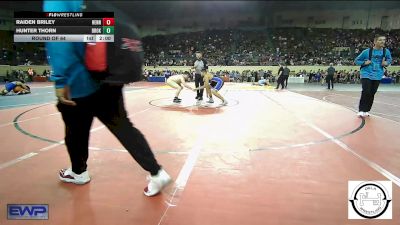 Round Of 64 - Raiden Briley, Hennessey Eagles Jr High vs Hunter Thorn, Broken Arrow