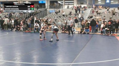 77.4-85 lbs Cons. Sub-semis - Brodie McDaniel, Spring Hills Wrestling vs Aniyah Garcia, Montrose Elite Wrestling