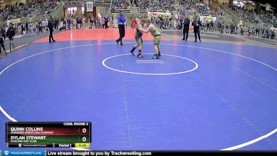 135 lbs Cons. Round 2 - Quinn Collins, Punisher Wrestling Company vs Dylan Stewart, Cascade Mat Club