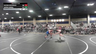 165 lbs Consi Of 64 #2 - Hayden McDonald, Fighting Squirrels WC vs Anton Corral, LV Bears WC