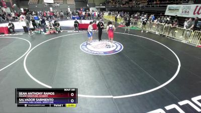 165 lbs Cons. Round 2 - Sean Anthony Ramos, Folsom Wrestling Academy vs Salvador Sarmiento, Norwalk High School Wrestling