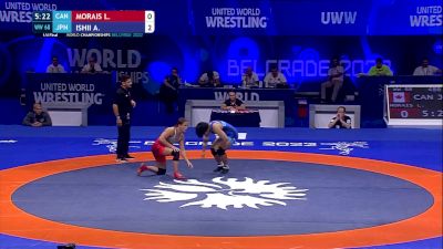 68 kg 1/4 Final - Linda Morais, Canada vs Ami Ishii, Japan