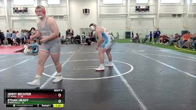 285 lbs Round 2 (10 Team) - Ethan Heady, Barnesville vs Jimmy Bechter, GT Alien - 1