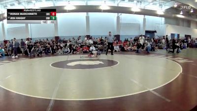 58 lbs Champ. Round 1 - Ronan Marchinetti, Legend Wrestling Club vs Jedi Knight, Staunton River Wrestling Club