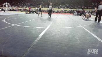 4A-157 lbs Quarterfinal - Tristen Tillery, BRIDGE CREEK vs Bryce Steel, WAGONER