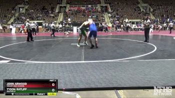 5A 285 lbs Champ. Round 1 - John Arwood, Valley High School vs Tyson Ratliff, Holtville