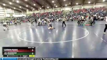 150 lbs Cons. Round 3 - Camron Pedigo, Mountain Man Wrestling vs Jex Bradshaw, Total Domination